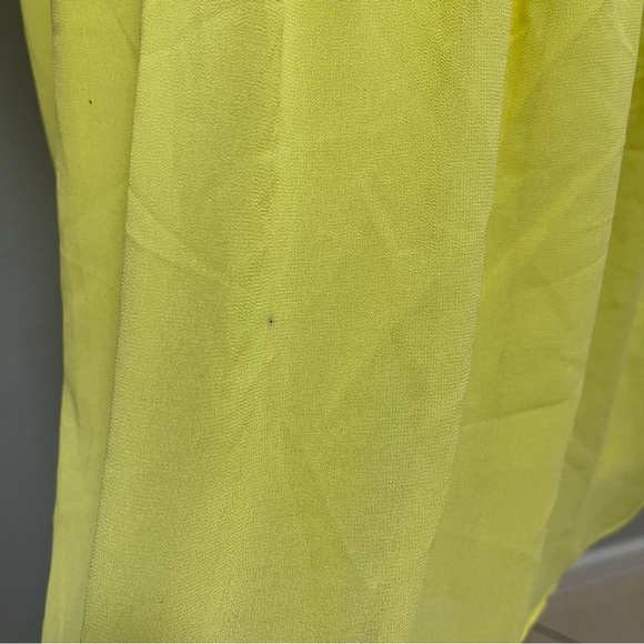 Papaya Sun Yellow Sleeveless Knee Length Spring Dress Size MEDIUM - Picture 3 of 8